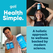 Goli® Ashwagandha Gummies — KSM-66 Root Extract with Vitamin D, Vegan & Gluten-Free