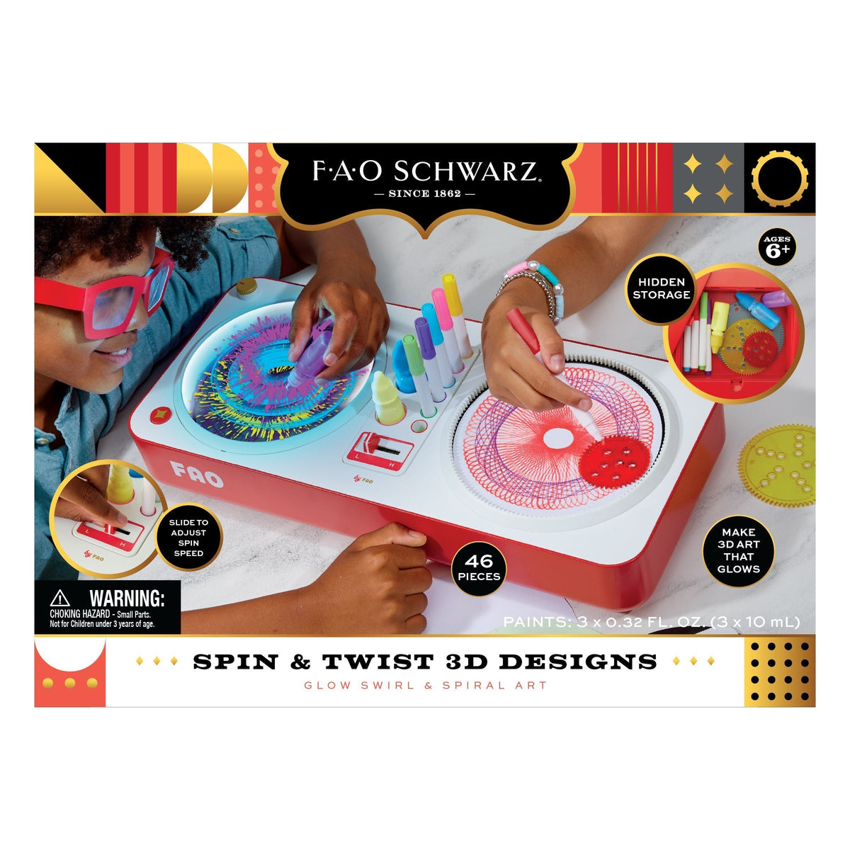 Toy Spin & Twist 3D Art, Assorted