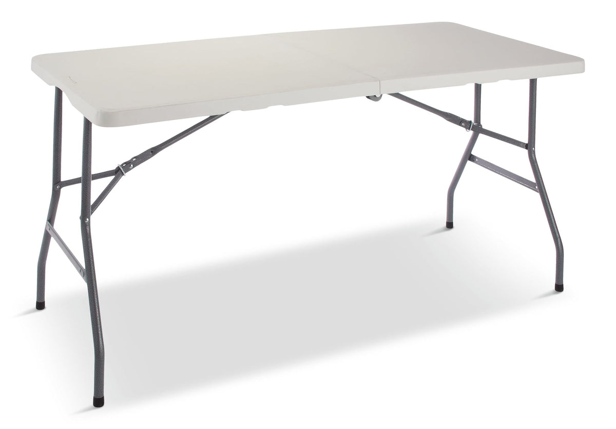 Folding Compact Table, Indoor/Outdoor, 5-ft