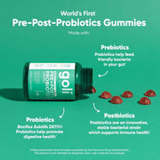 Goli® Probiotic+ Gummies — 3-in-1 Pre, Post & Probiotic Digestive Support