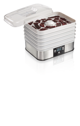 Digital Food Dehydrator with Adjustable Thermostat, Grey