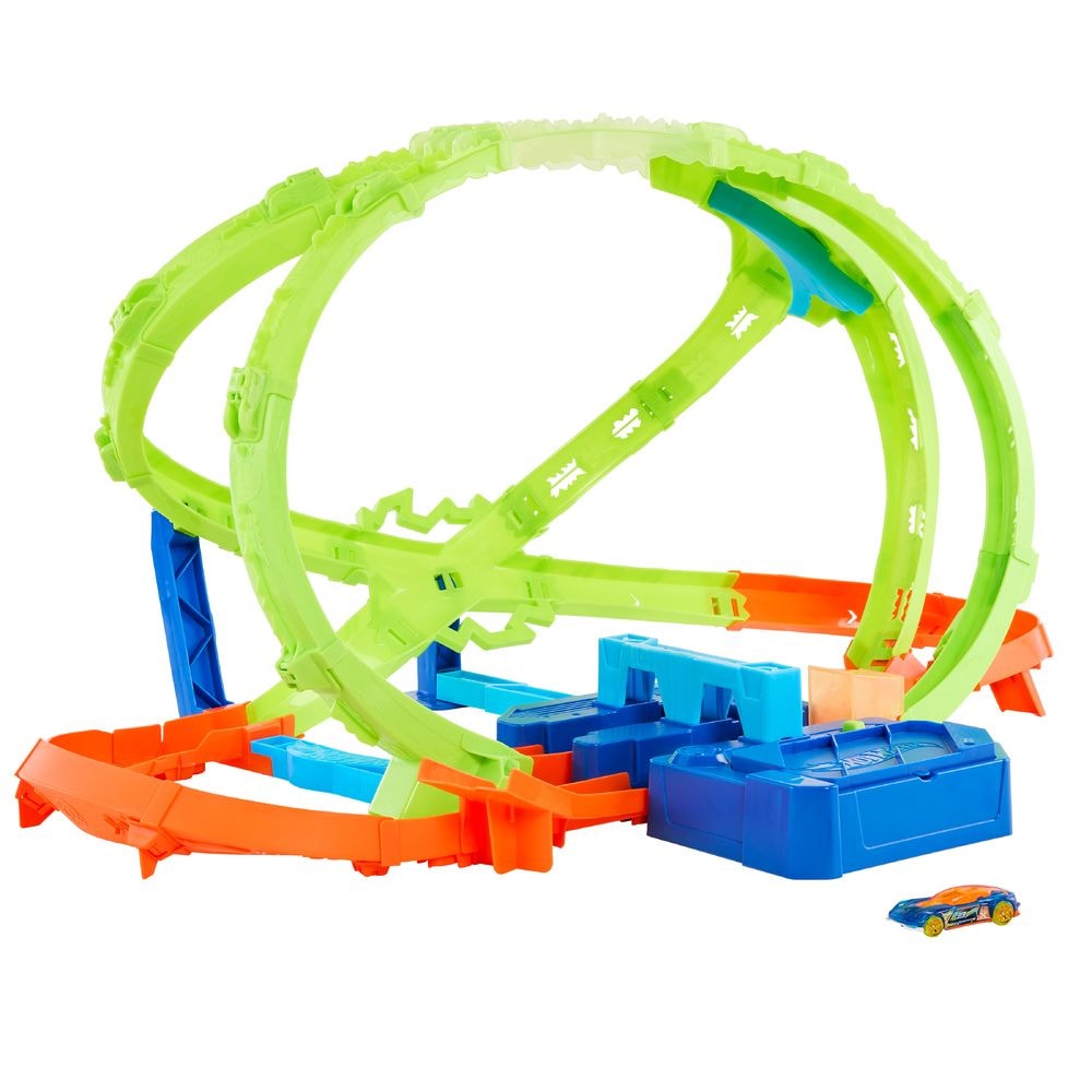 Stunt Tracks Car Set