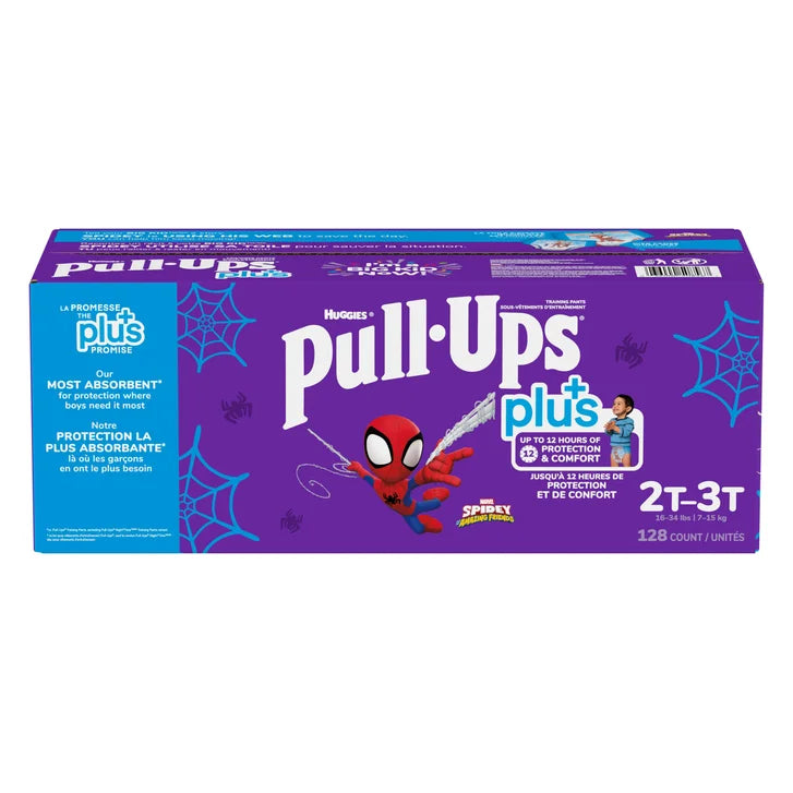 Huggies Pull-Ups Plus Training Pants, 2T - 6T Boy R6965