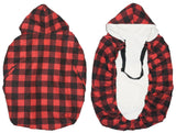 Snuggle Cover with Packable Hood, Buffalo Plaid