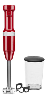 Variable Speed Corded Hand Blender with Blending Jar, Empire Red