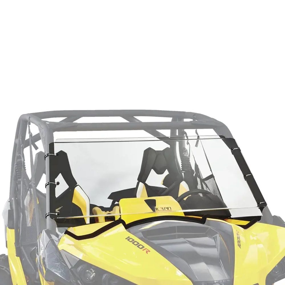 Hard Coated Full Fixed Windshield, Cam-Am Maverick