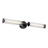 Braga 5-in Vanity Light, Black