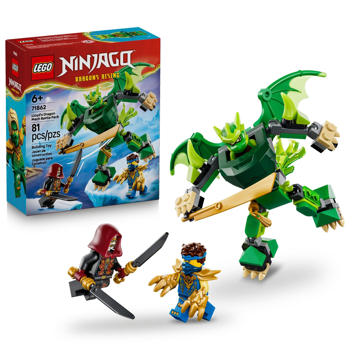 Lloyd's Dragon Mech Battle Pack 71862