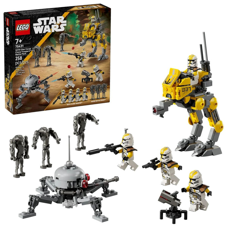 327th Star Corps Clone Troopers Battle Pack - 75431, 258-pcs, Ages 7+ M5951