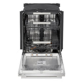 LG 24 in. Stainless Steel FlushFit Top Control Dishwasher with AutoVentDry and Floor Status Indicator