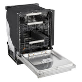 LG 24 in. Stainless Steel FlushFit Top Control Dishwasher with AutoVentDry and Floor Status Indicator