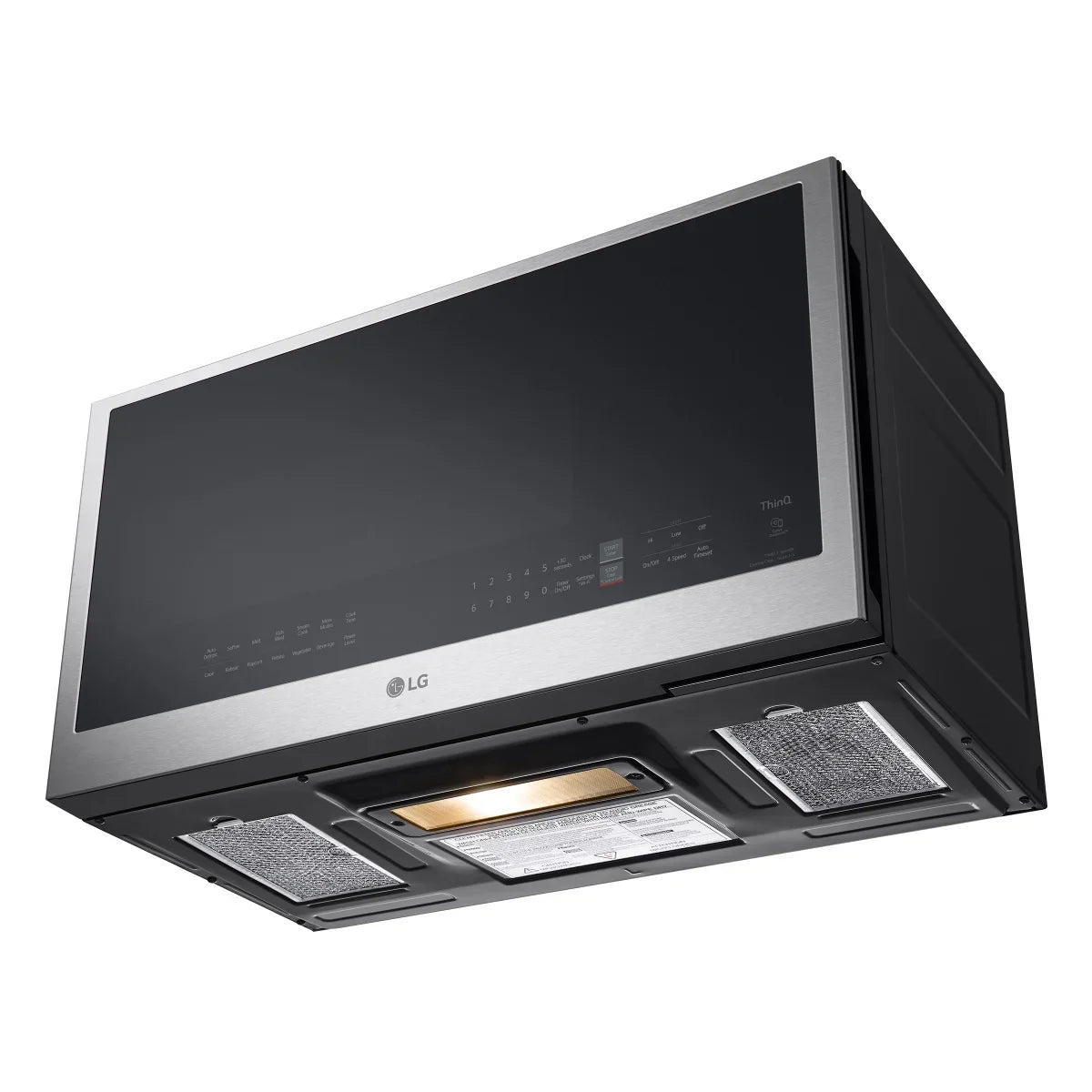 LG 30 in. 22 cu. ft. Smudge-Resistant Stainless Steel Two-Door Bottom Freezer Drawer Refrigerator with Smart Inverter Compressor