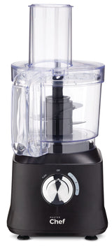 2-Speed Electric Food Processor with Pulse Function, Black