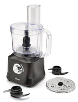 2-Speed Electric Food Processor with Pulse Function, Black