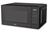 Matte Microwave, Black, 1.1-cu-ft