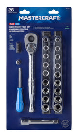 26 Piece 1/2" Drive Socket Set