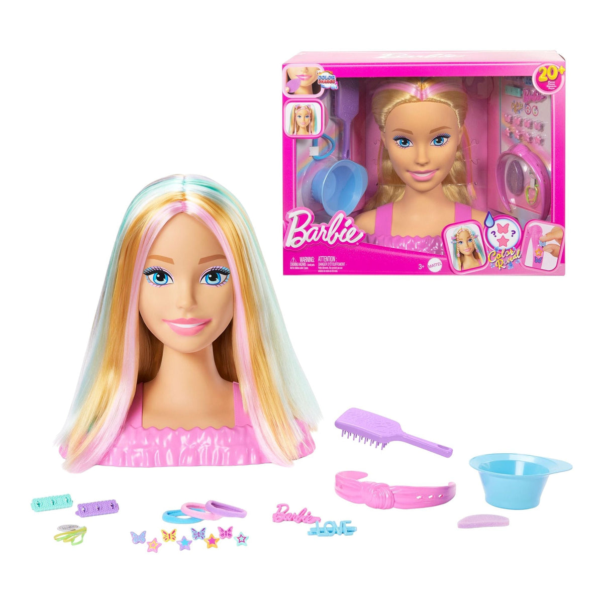 Deluxe Blonde Styling Head, Assorted Styles