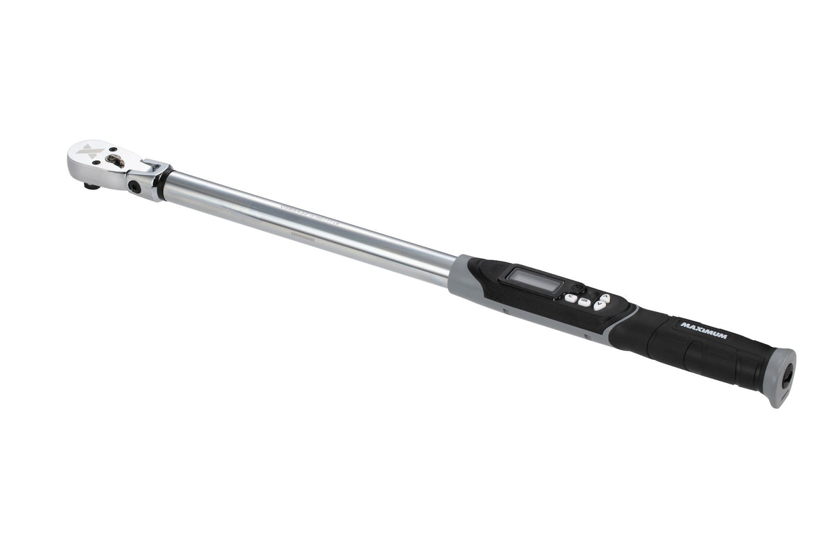 MAXIMUM 1/2" Digital Flex Head Angle Torque Wrench
