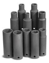 MAXIMUM 1/2-in Drive Deep Impact Socket Set, Metric, 10-pc