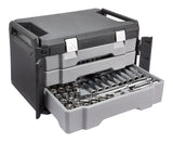 MAXIMUM 263 Piece Socket Set, 3 Drawer Case