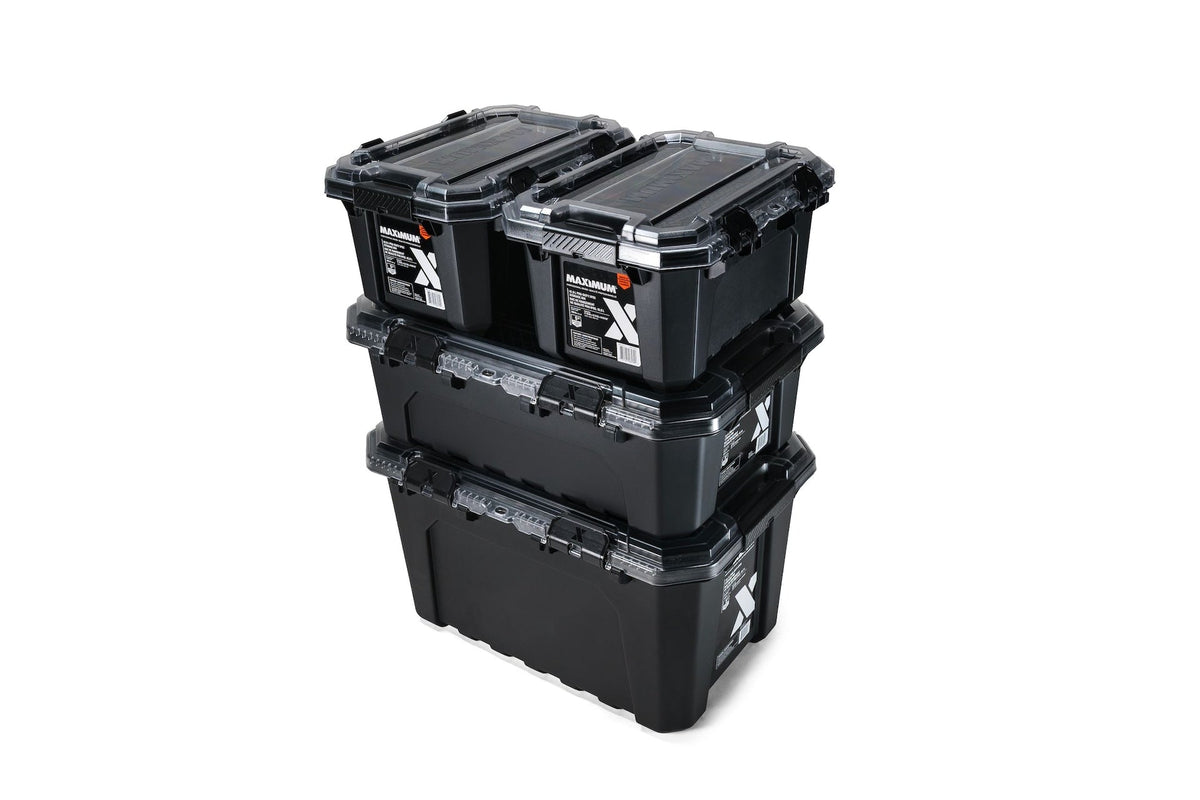 MAXIMUM Pro Duty Storage Box with Secure Closure, 18.9-L