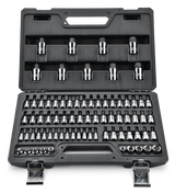 MAXIMUM Professional Grade Bit Socket Set, 75-pc