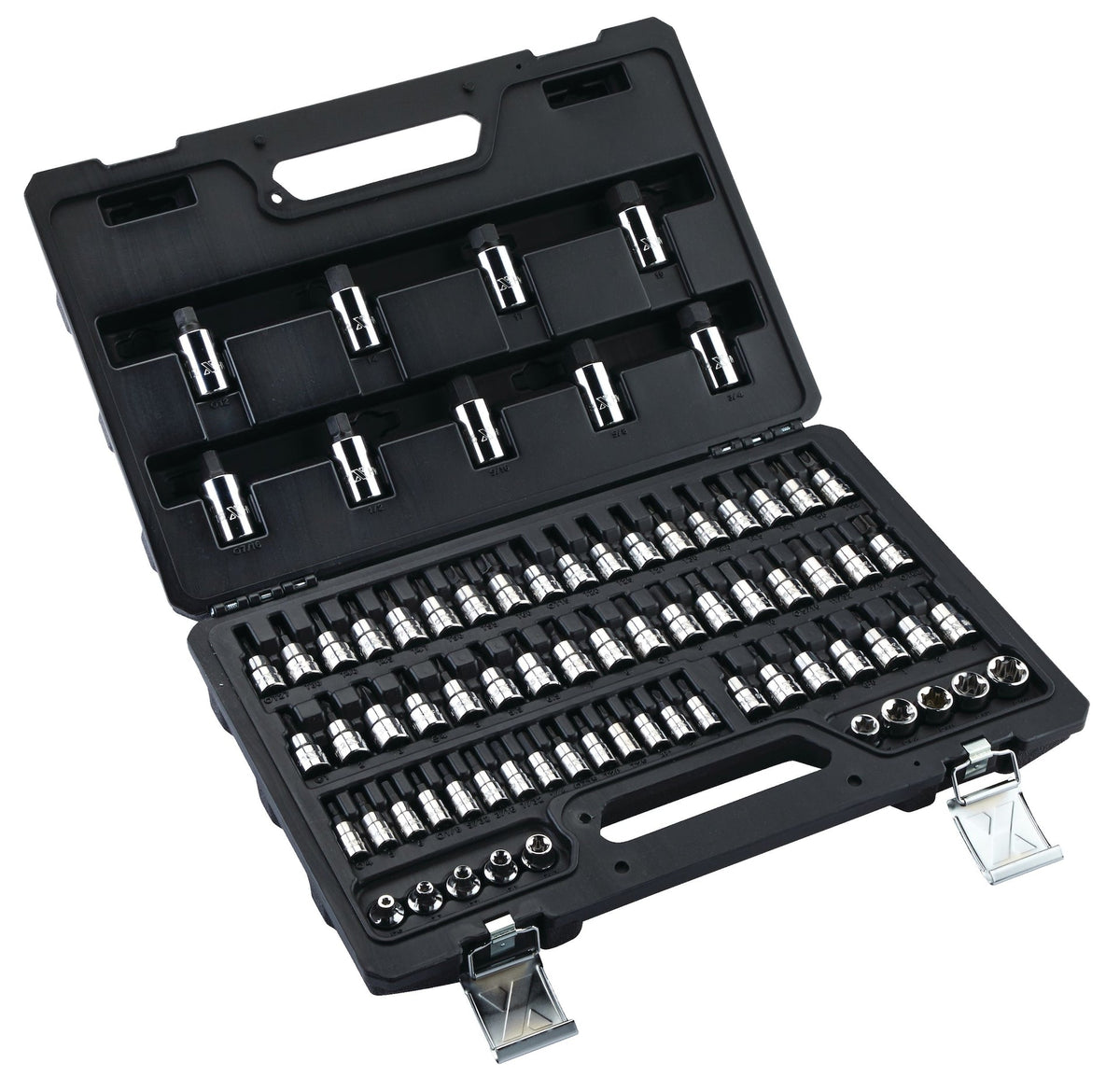 MAXIMUM Professional Grade Bit Socket Set, 75-pc