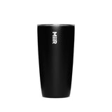 Insulated Stainless Steel Travel Tumbler with Press-Fit Slide Lid, Black, 16-oz