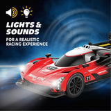 MotorDayz 1:8 R/C USB-Powered V-Series Forza Motorsport Cover Feature Toy Vehicle for Ages 6+