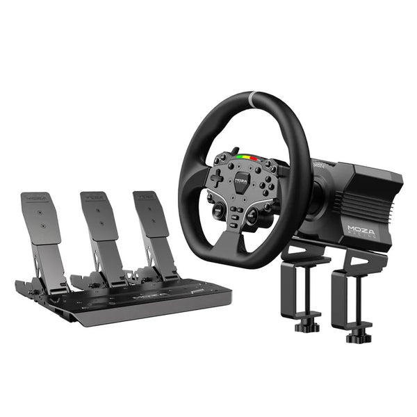 MOZA R5 All-in One PC Gaming Racing Simulator Bundle with Clutch F4478