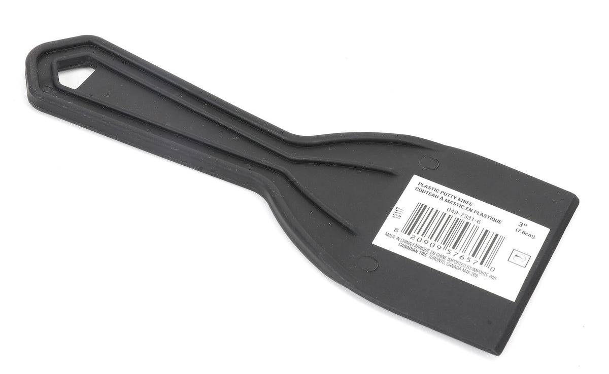 Multi-Purpose Plastic Spackling/Putty Knife, 3-in