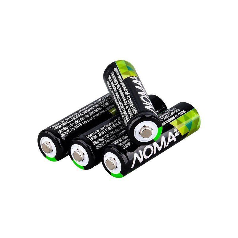 300mAh Outdoor Solar Batteries – AA Ni-MH Rechargeable (4-Pack, 1.2V) T3433