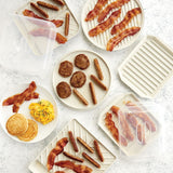 Microwave Bacon Rack, BPA-Free, Brown, 27.9x7.30cm