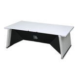 Camp Black Foldable Switch Table with Built-in Storage