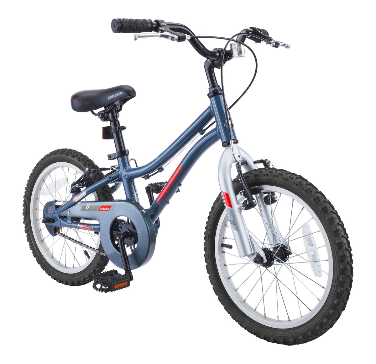 Vibe Kids' Bike with Alloy V-brakes, 16-in, Grey/Blue
