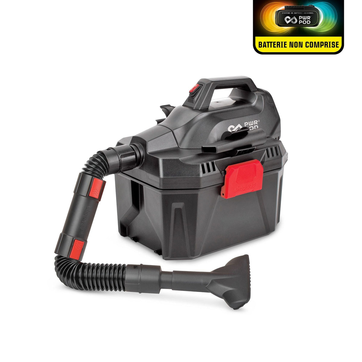 20V Cordless Wet/Dry Shop Vacuum, 7.5-L, Tool Only, Compatible