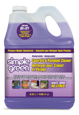 Concrete & Pavement Pressure Washer Detergent, 4L