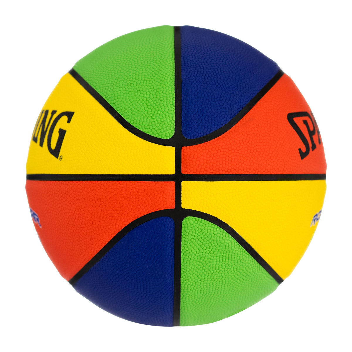 Rookie Gear Youth Kids' Indoor/Outdoor Multi-Colour Composite Basketball, Size 5 (27.5-in)