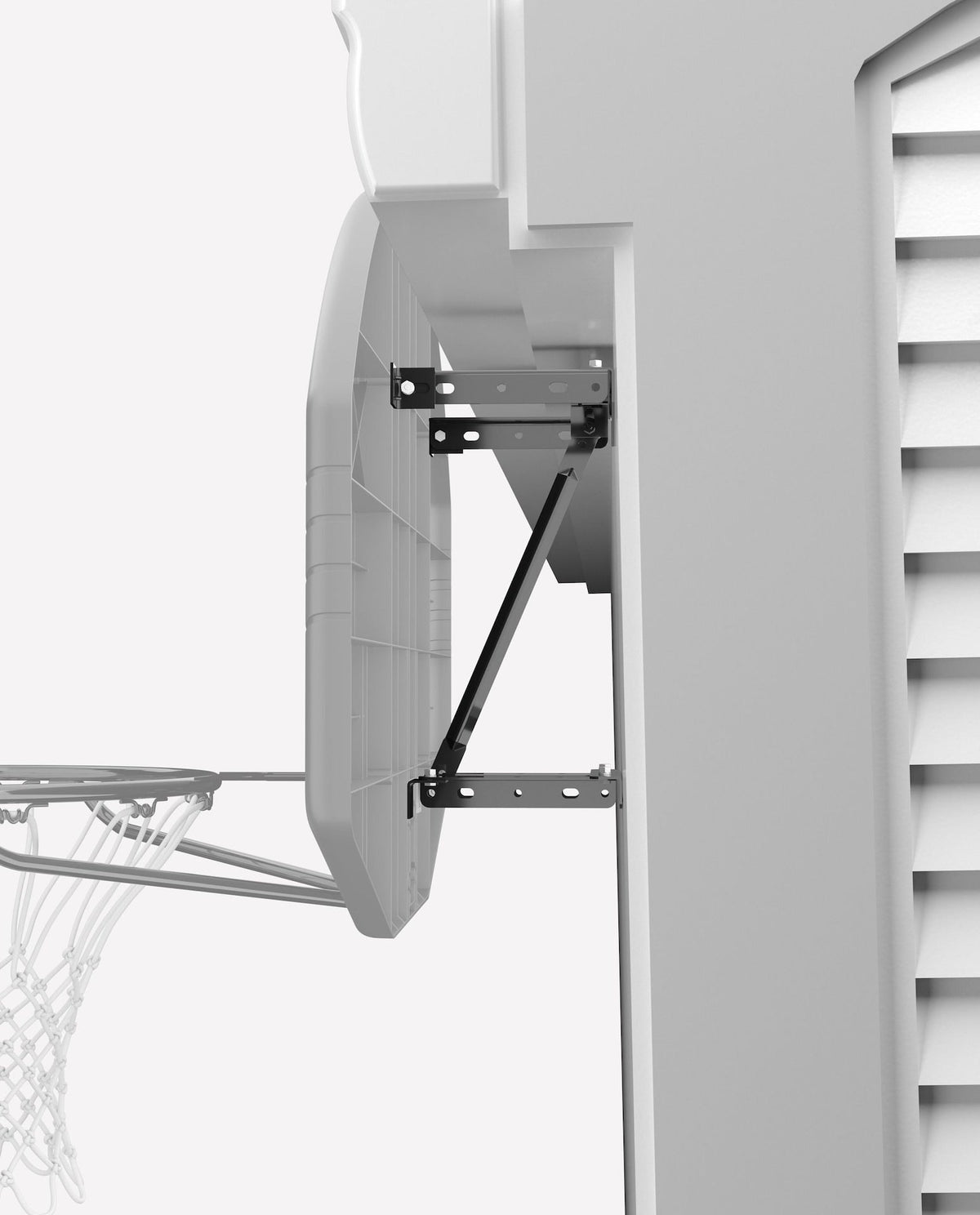 Universal Outdoor Basketball Backboard Mounting Bracket