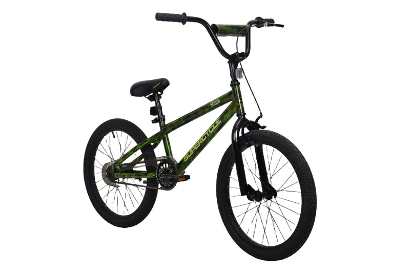 Youth Bike with Hi-Ten Steel Frame, 20-in, Camo P8766