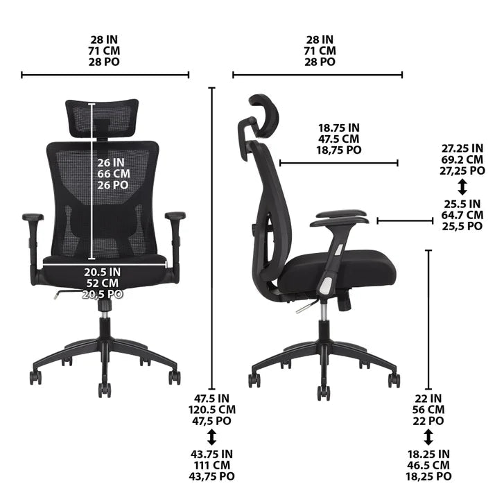 TrueWellness Mesh Office Chair P5110