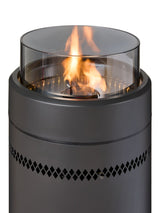 LP Gas Fire Column with LED Glow Ring