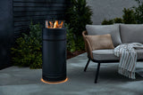 LP Gas Fire Column with LED Glow Ring