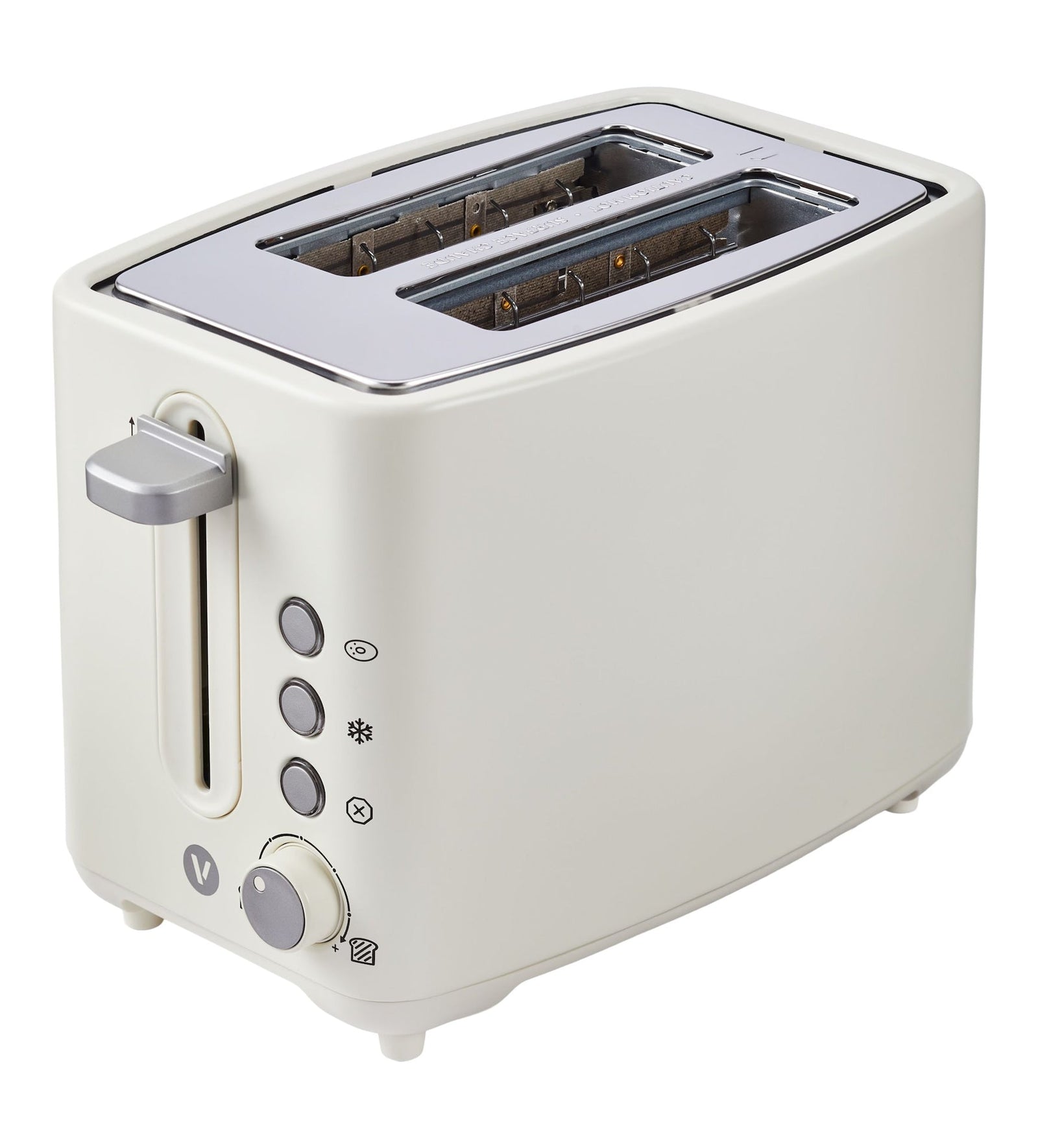 Colour Series 2-Slice Toaster with 3 Settings, Shortbread