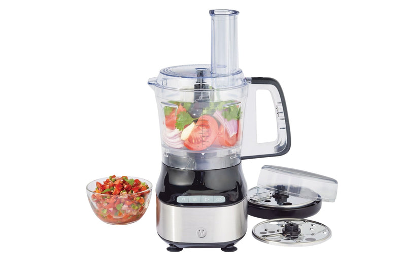 Compact 3-Cup Mini Food Chopper with Storage Case, Silver W9419