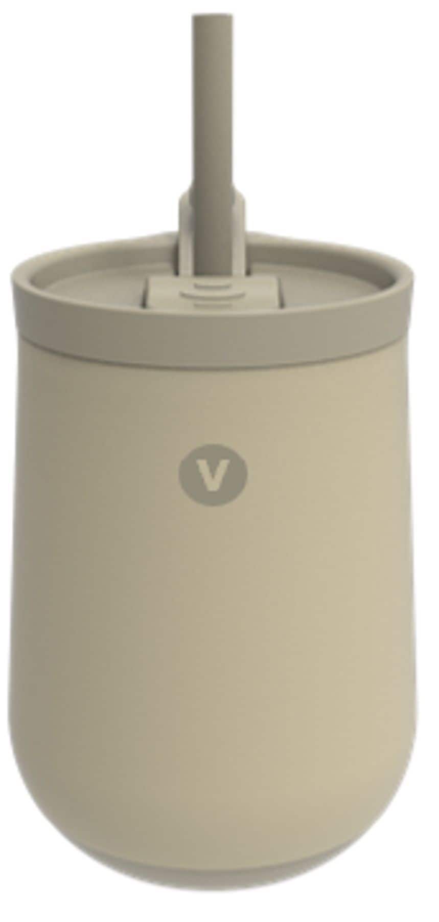 Insulated Wine Tumbler with Straw, 16-oz, Assorted Colours