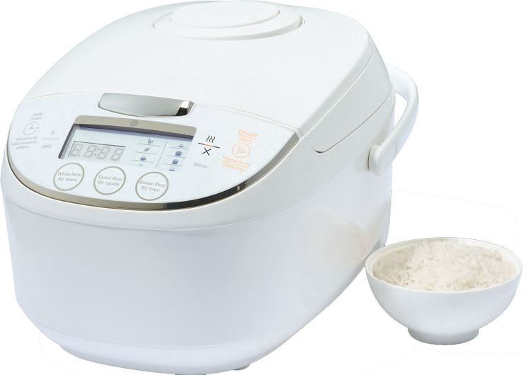 Fuzzy Logic Rice Cooker, Black U801