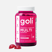 18 Nutrients With Biotin — Goli Nutrition Women's Multi Gummies, 24-Bottle Case Pack