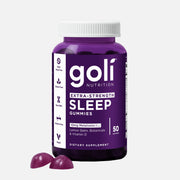 10mg Melatonin Per Serving 48-Bottle Case Pack — Goli Nutrition Extra-Strength Sleep Gummies