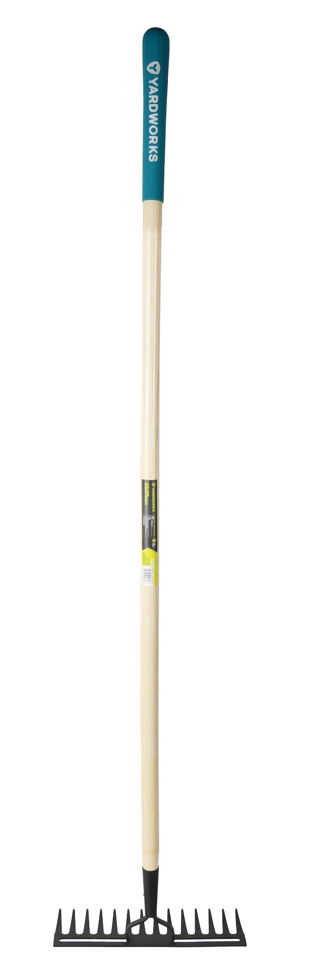 14-in Wide Metal 14-Tine Head Rake, 48-in Hardwood Shaft Z9429